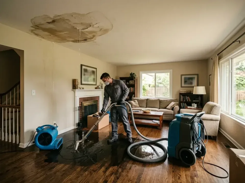 attic-pipe-burst-ceiling-drip-008 — frequently asked questions, Water Damage Restoration & Carpet Care in Hudson, NC